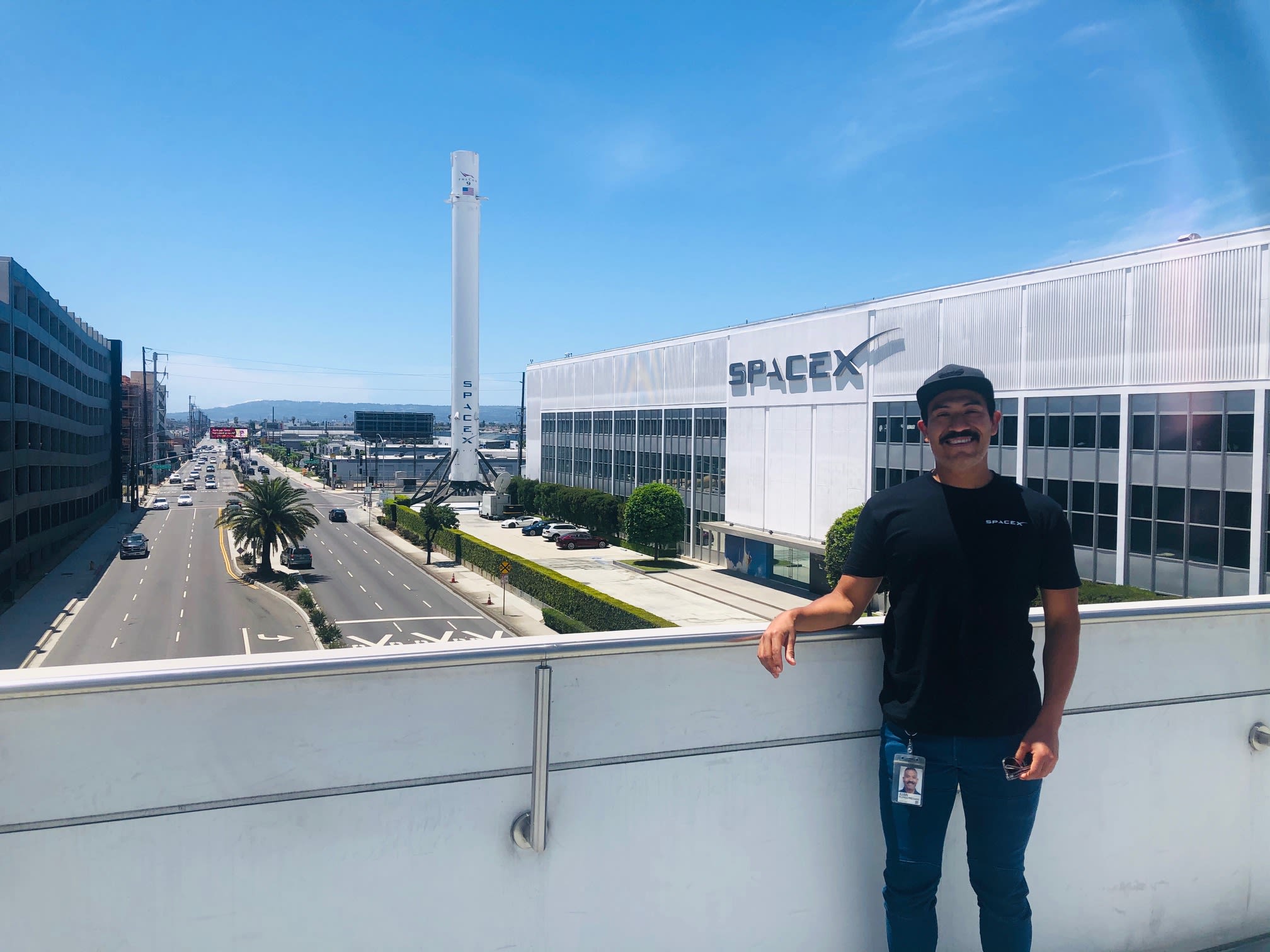 Juan Flores-Preciado at SpaceX