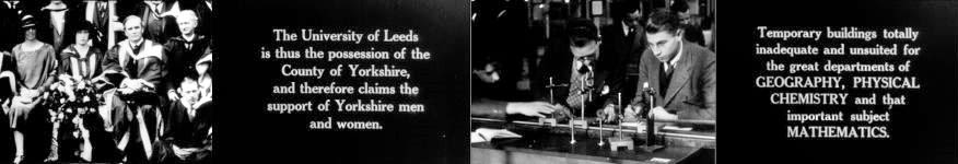 Stills from fundraising film