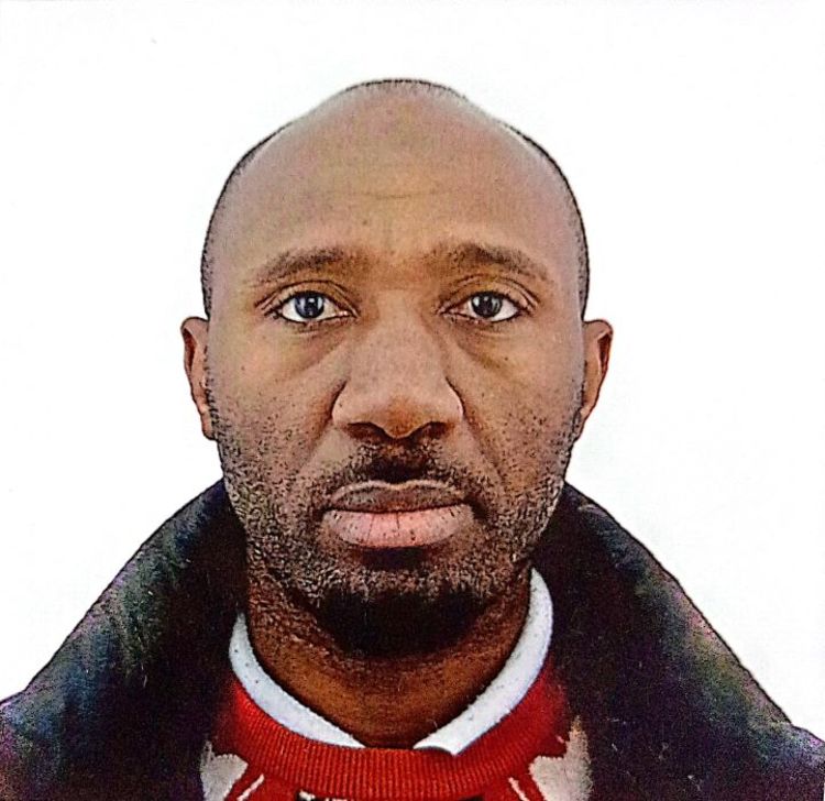 man looking at camera