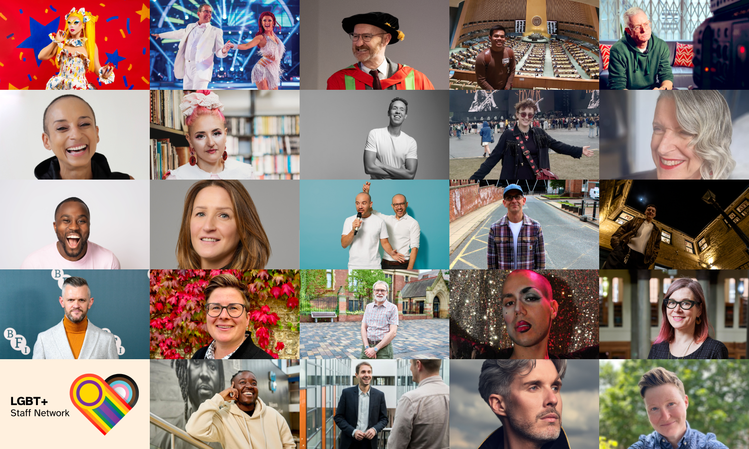 Collage of individuals 