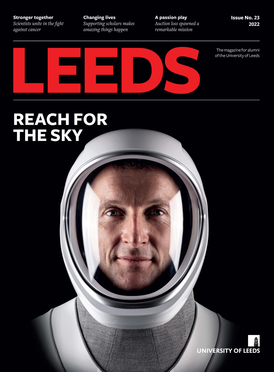 Leeds magazine front cover 2022
