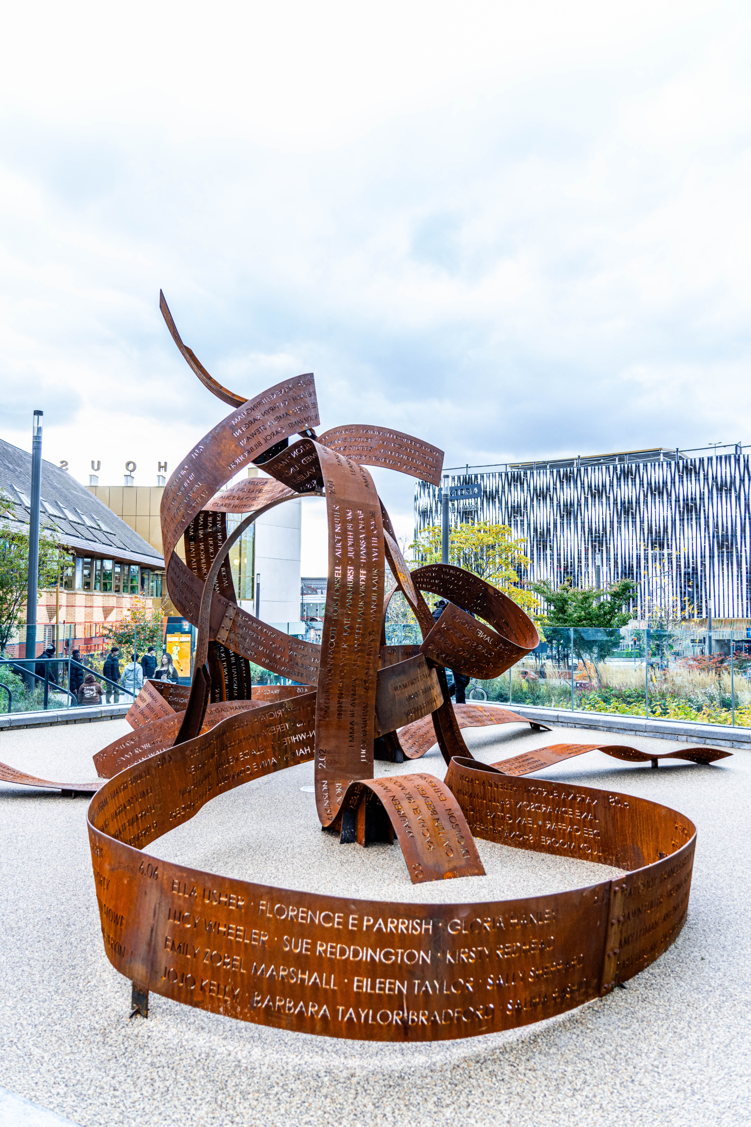 A sculpture in Leeds