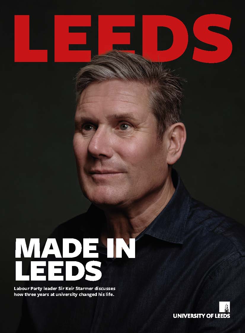 Front cover of Leeds magazine 2024