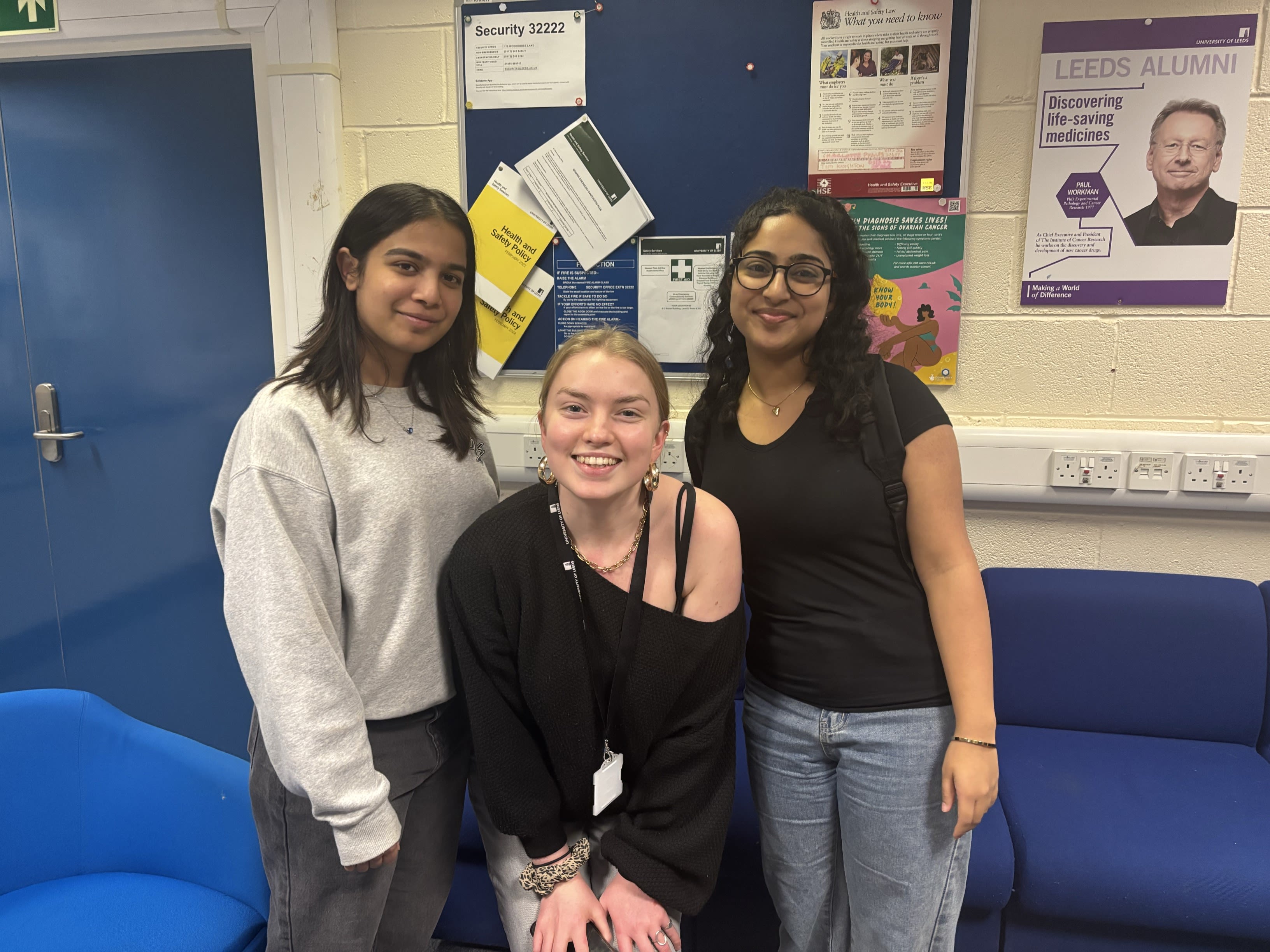 Leeds student call team