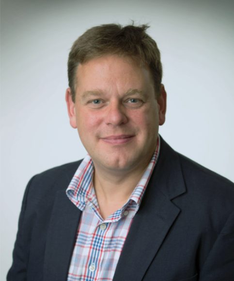 head and shoulders shot of Martin Tillotson