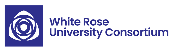 White Rose University Consortium logo, featuring a rose in a box.