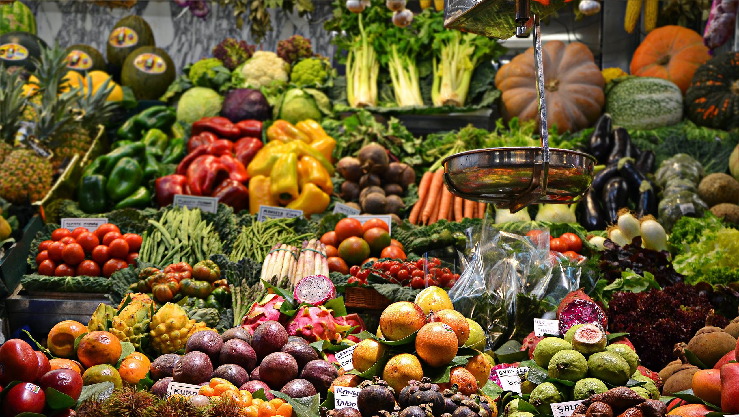 Fruit and veg stall