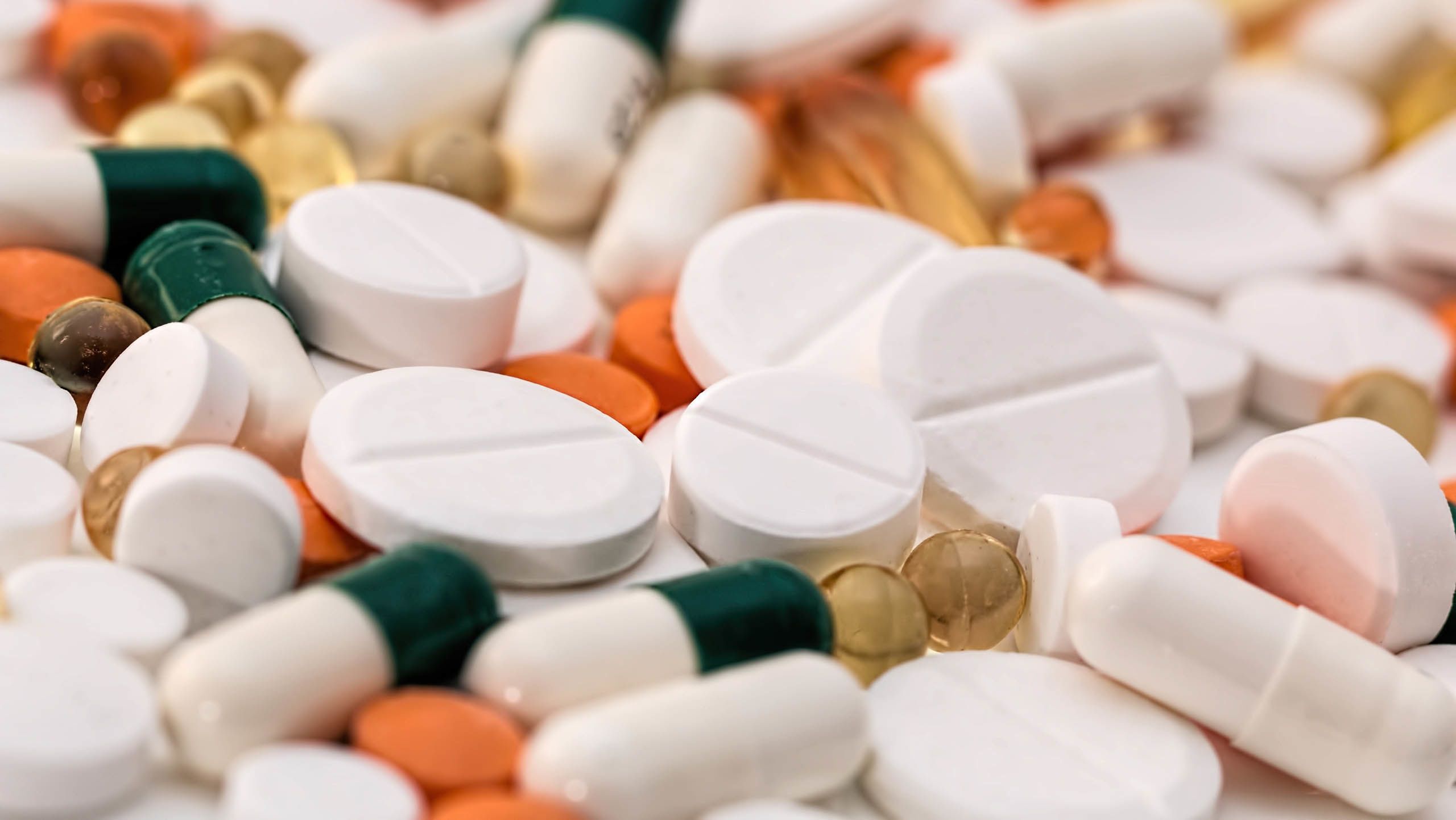 A variety of painkillers
