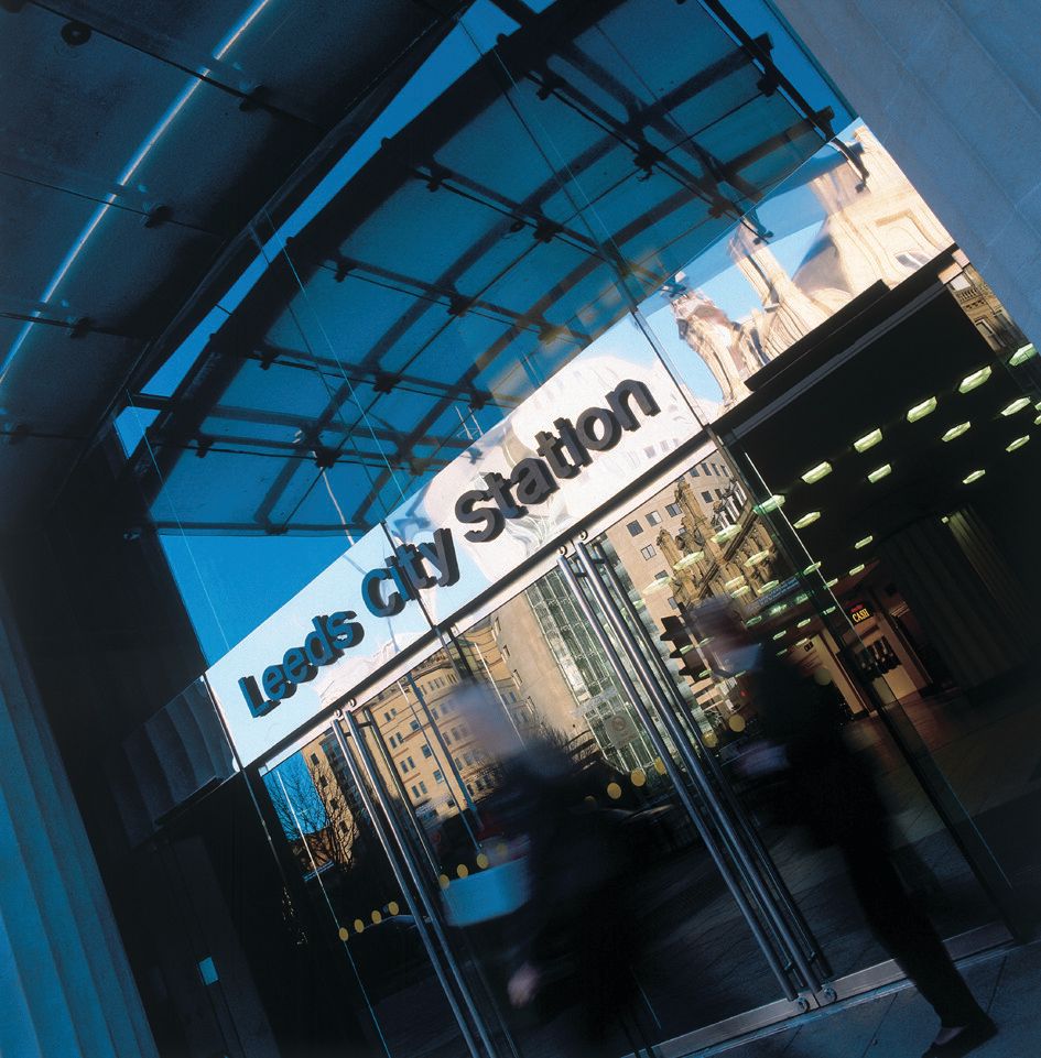 Leeds City Station sign